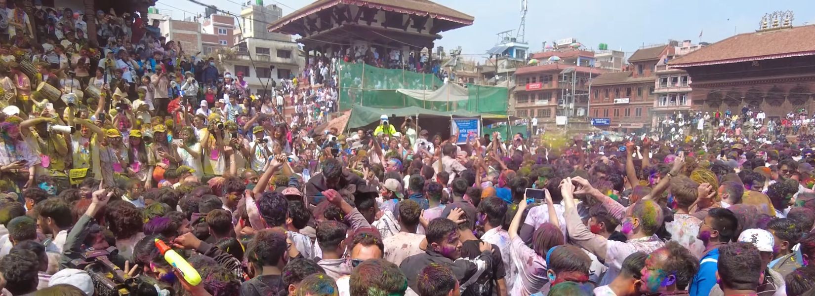 Holi Festival in Nepa